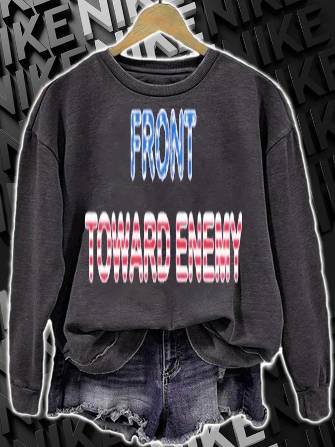Front Toward Enemy American Flag Shirt t-shirt