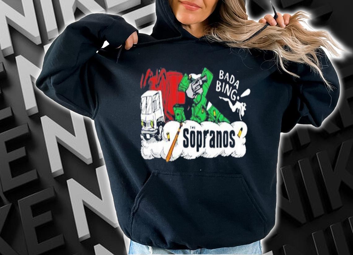 Illustration Tv Show Mafia Tony Soprano The Sopranos T-Shirt t-shirt