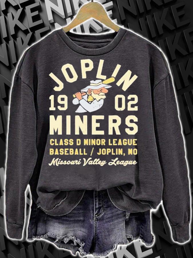 Joplin Miners 1902 Class D Minor League Baseball Joplin Mo Missouri Valley League Shirt t-shirt sweatshirt