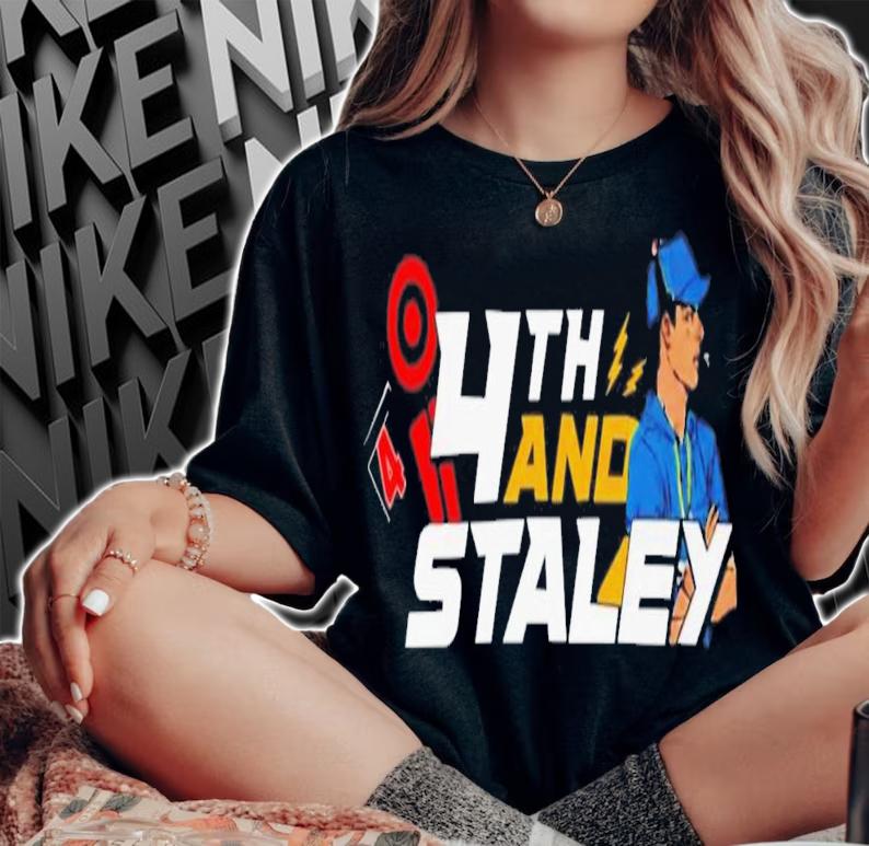Lafb Network 4th And Staley Jersey Jen Mills T-Shirt t-shirt woman shirt