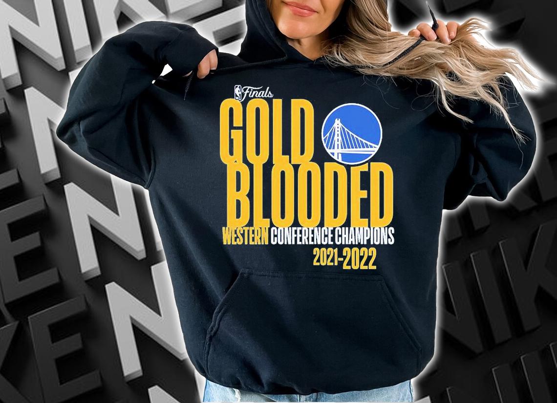 Men's Royal Golden State Warriors 2022 Western Conference Champions Hometown T-Shirt t-shirt