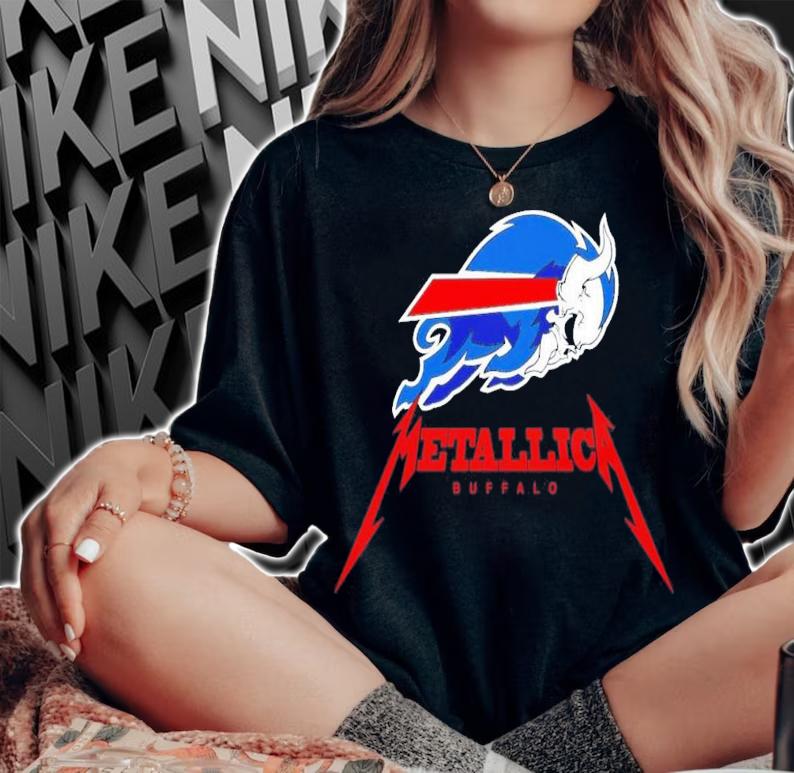 Metallica Buffalo Tour 2022 T-Shirt t-shirt woman shirt