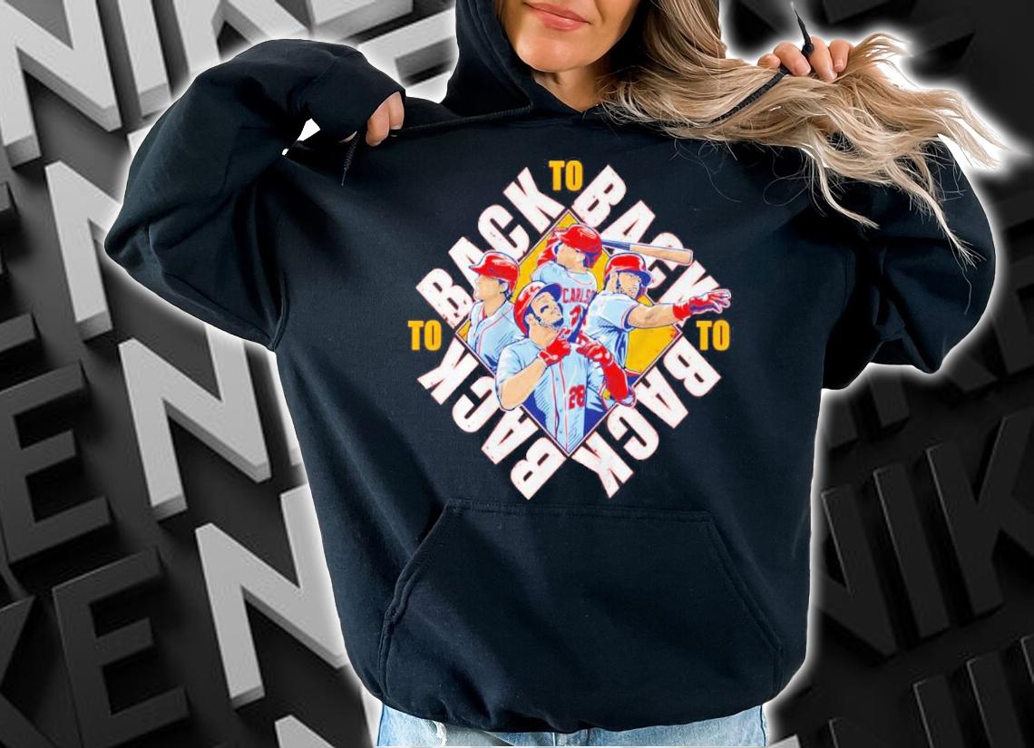 Nolan Arenado Nolan Gorman Juan Yepez And Dylan Carlson Back To Back To Back To Back Shirt t-shirt hoodie