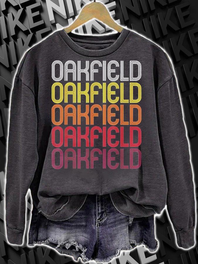 Oakfield NY New York Vintage Style T-Shirt t-shirt sweatshirt