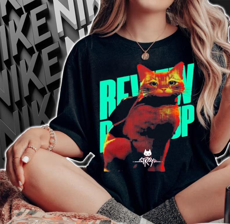 Review Roundup Stray Game T-Shirt t-shirt