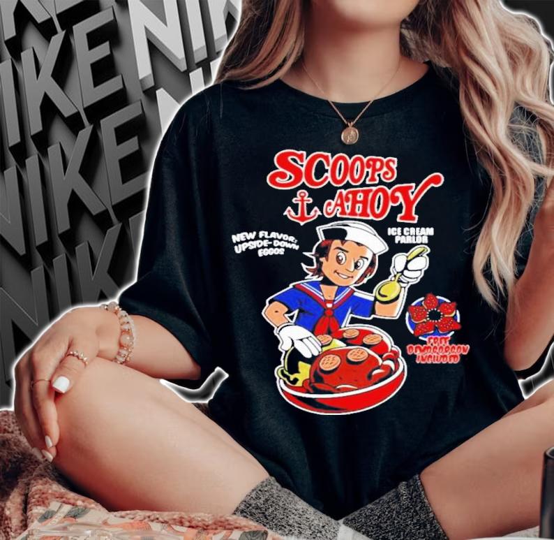 Scoops Ahoy Free Demogorgon Included Shirt t-shirt