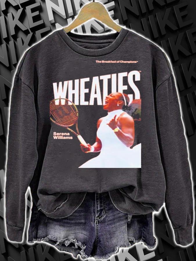 Serena Williams Wheaties Tennis Player Shirt t-shirt