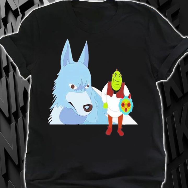 Shrek X Mononoke Wolf T-Shirt t-shirt shirt