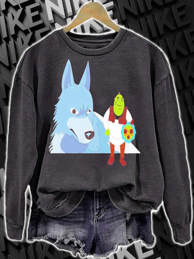 Shrek X Mononoke Wolf T-Shirt t-shirt sweatshirt