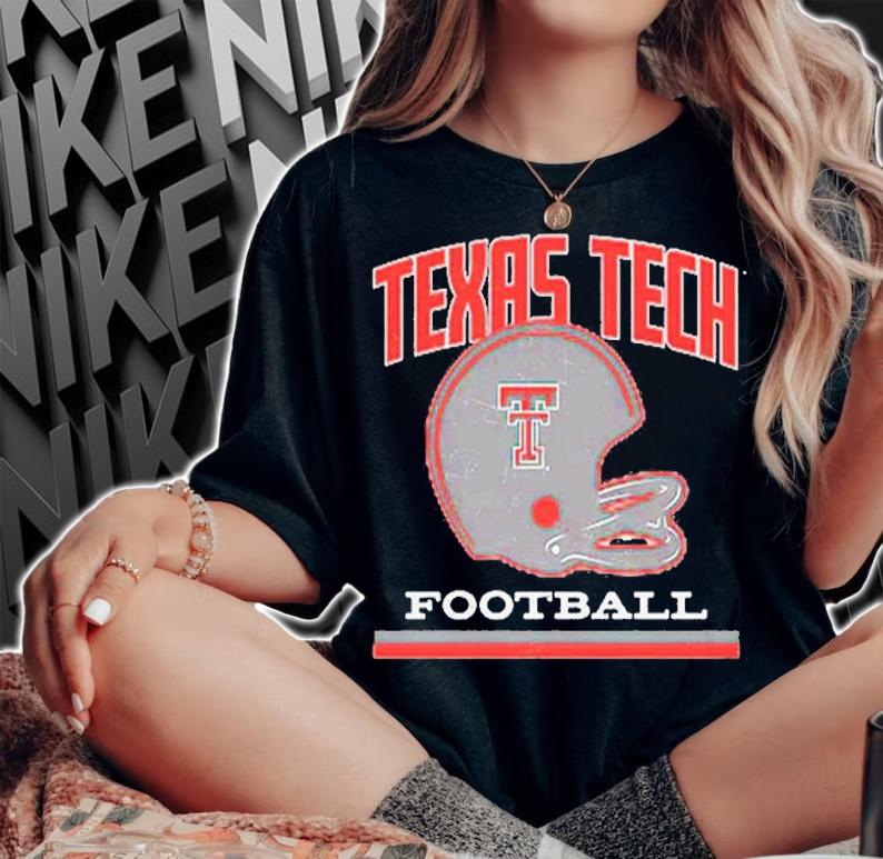 Texas Tech Vintage Football Helmet Shirt t-shirt woman shirt