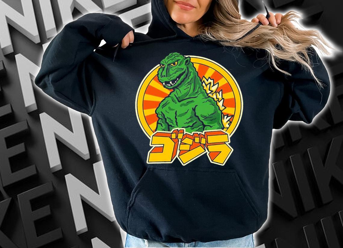 Toho Godzilla Retro shirt t-shirt hoodie