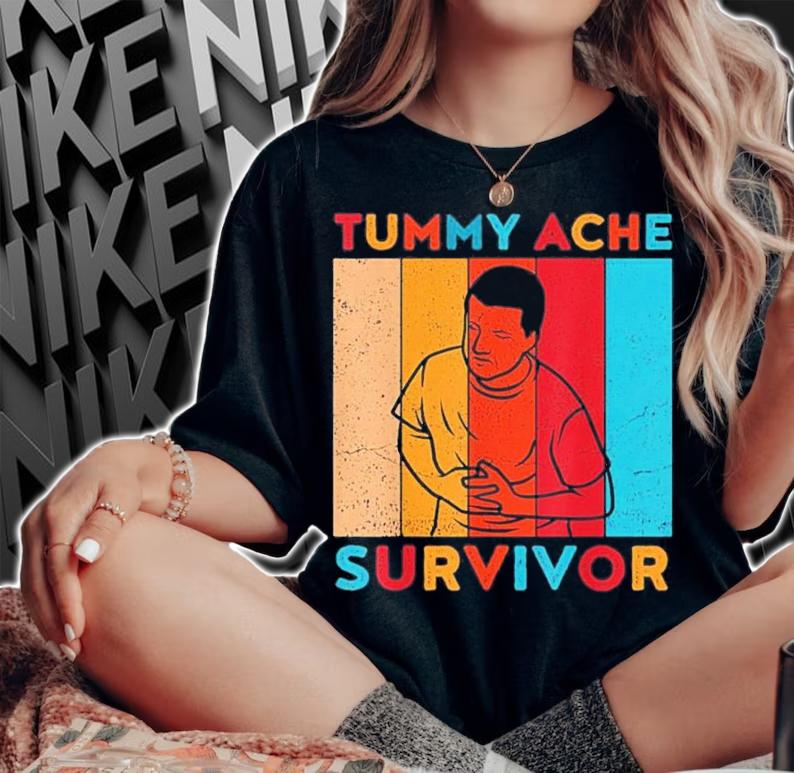 Tummy Ache Survivor Vintage T-Shirt t-shirt