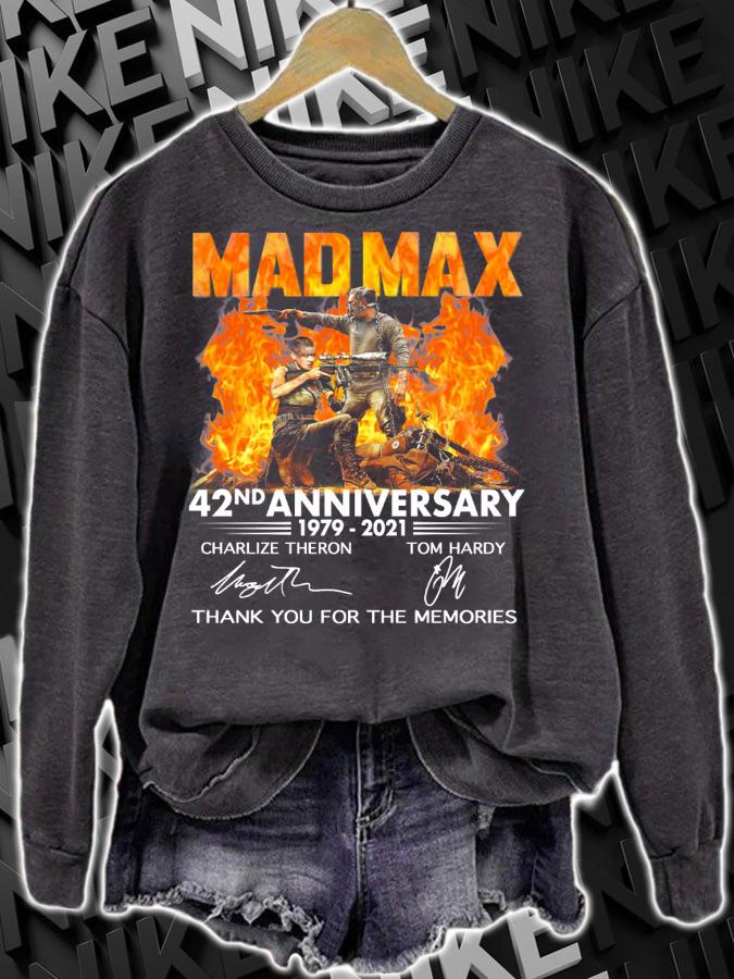 Madmax 42nd Anniversary 1979-2021 Thank You For The Memories Signatures t-shirt sweatshirt