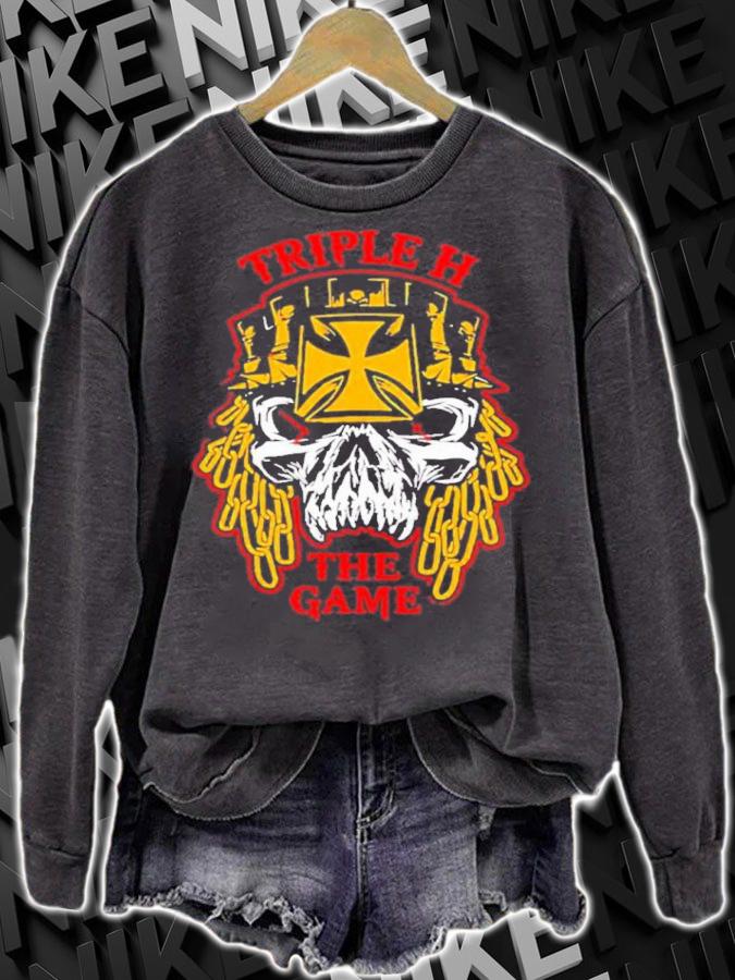 Triple H The Game Wrestler Symbol Shirt t-shirt sweatshirt