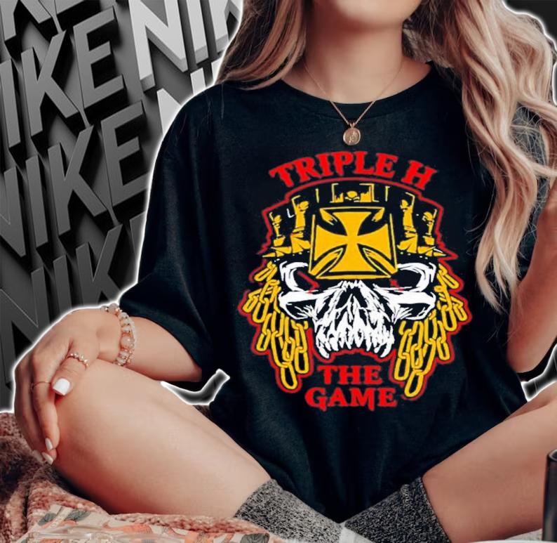 Triple H The Game Wrestler Symbol Shirt t-shirt woman shirt
