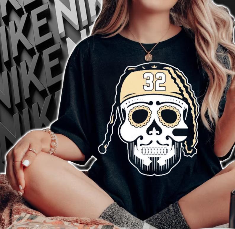 Tyrann Mathieu Sugar Skull Shirt t-shirt woman shirt