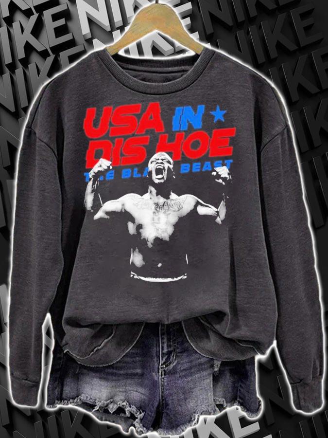 USA In Dis Hoe The Black Beast Derrick Lewis Shirt t-shirt