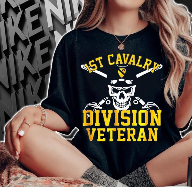 1st Cavalry Division Veteran T-Shirt t-shirt