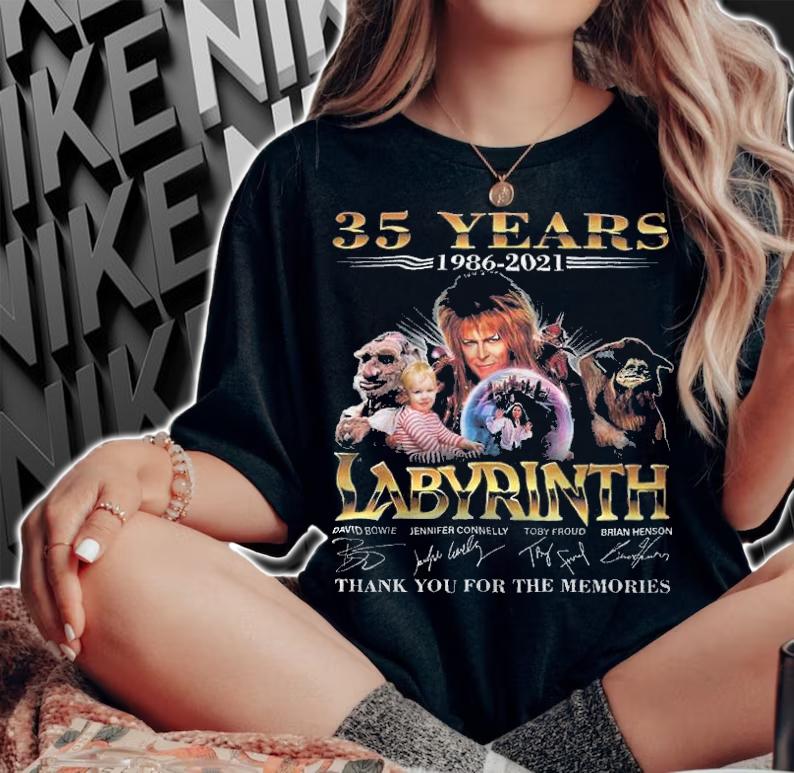35 years 1986-2021 Labyrinth thank you for the memories shirt t-shirt