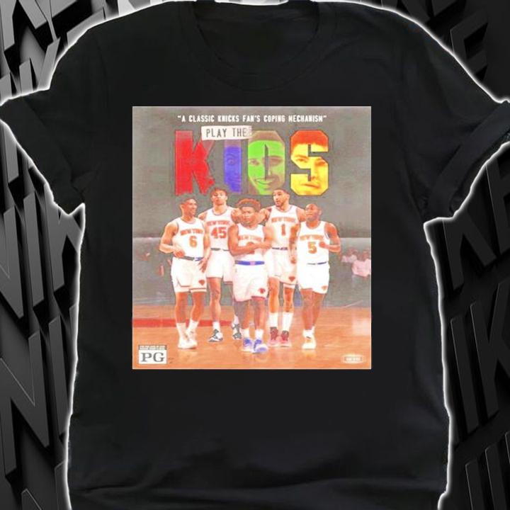 A Classic Knicks Fan Coping Mechanism Play The Kios Shirt t-shirt