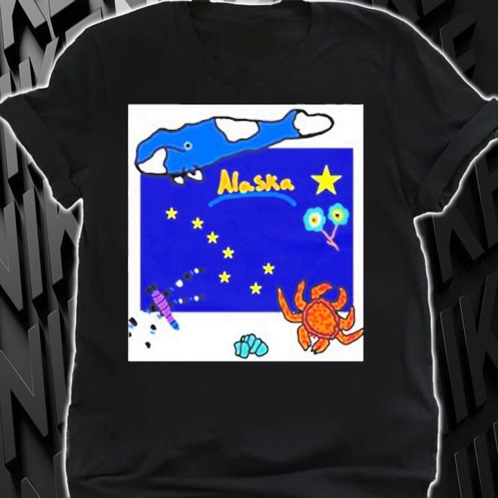 Alaska And Its Symbols Vintage T-Shirt t-shirt shirt