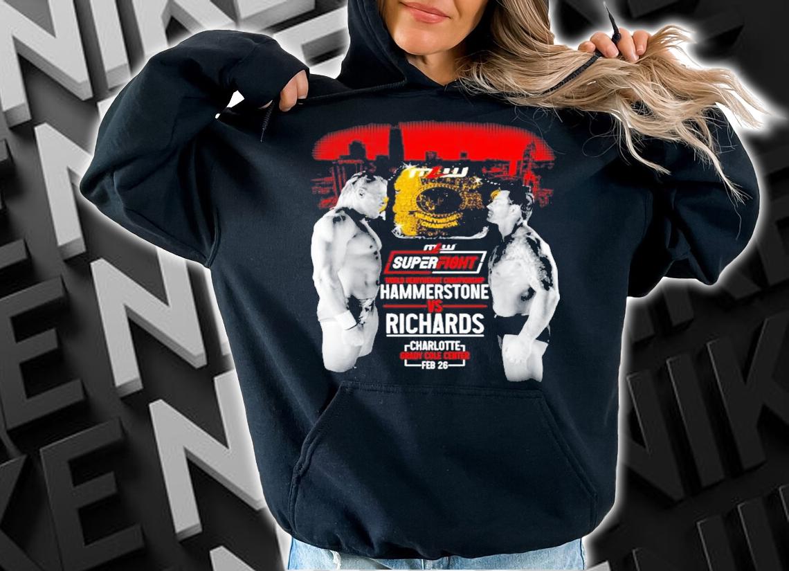 All Merchandise MLW SuperFight '21 Event Shirt t-shirt