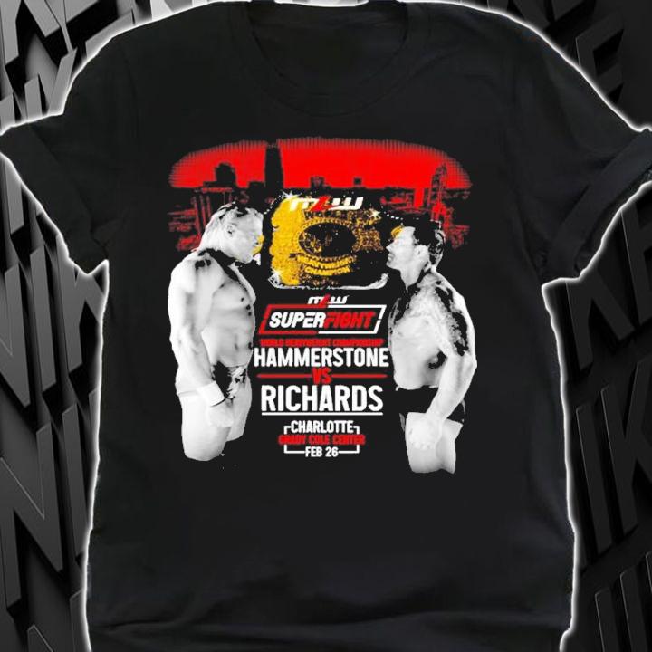 All Merchandise MLW SuperFight '21 Event Shirt t-shirt