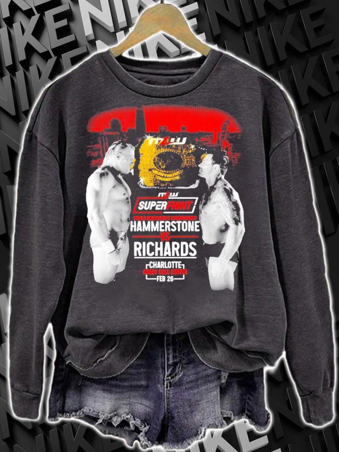 All Merchandise MLW SuperFight '21 Event Shirt t-shirt