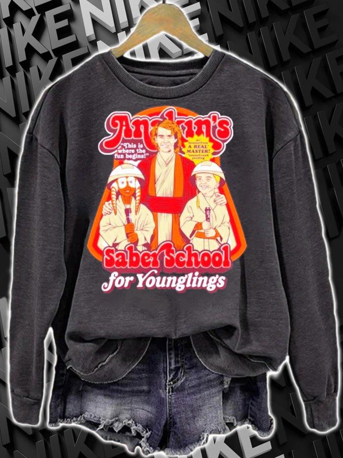 Anakin Skywalker Anakin Saber School For Younglings Shirt t-shirt