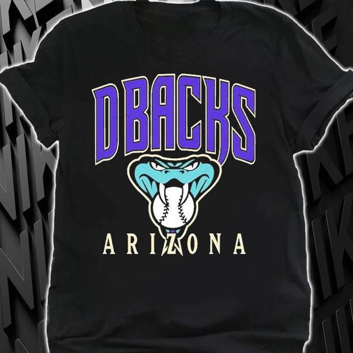 Arizona Diamond Backs Snake Head Vintage MLB T-Shirt t-shirt shirt