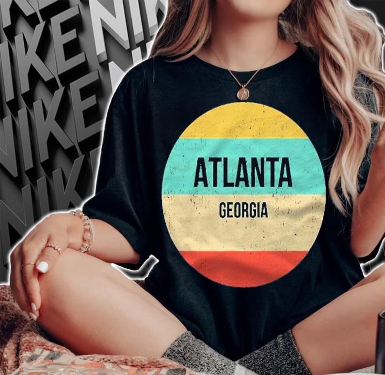 Atlanta Georgia Shirt Atlanta Vintage shirt t-shirt