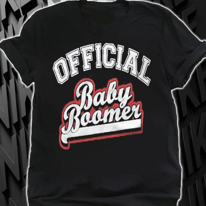 Baby Boomer Official Generation X Shirt t-shirt shirt
