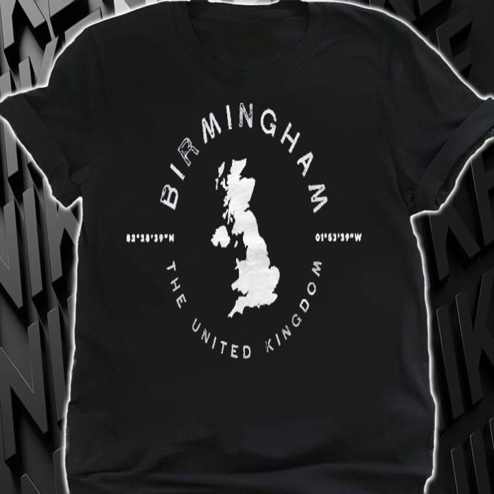 Birmingham United Kingdom Uk Retro Vintage Graphic Pullover Shirt t-shirt