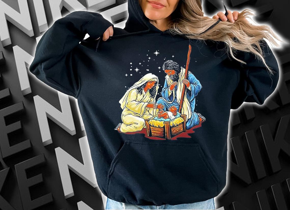 Black Nativity Christmas T-Shirt t-shirt