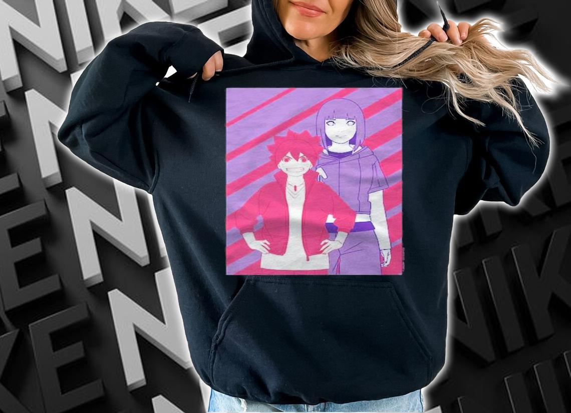 Boruto Naruto Next Generation Mom And Son Image Premium Shirt t-shirt