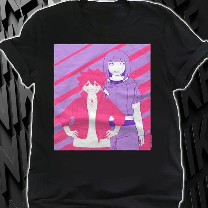 Boruto Naruto Next Generation Mom And Son Image Premium Shirt t-shirt