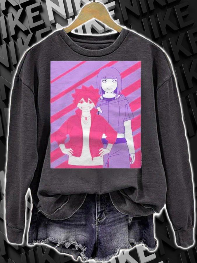 Boruto Naruto Next Generation Mom And Son Image Premium Shirt t-shirt