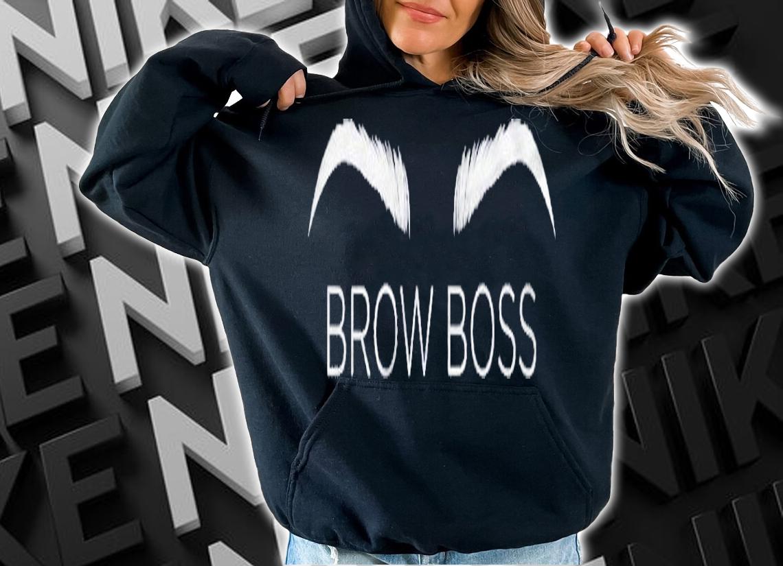 Brow Boss Eyebrow Shaping And Microblading Premium Shirt t-shirt