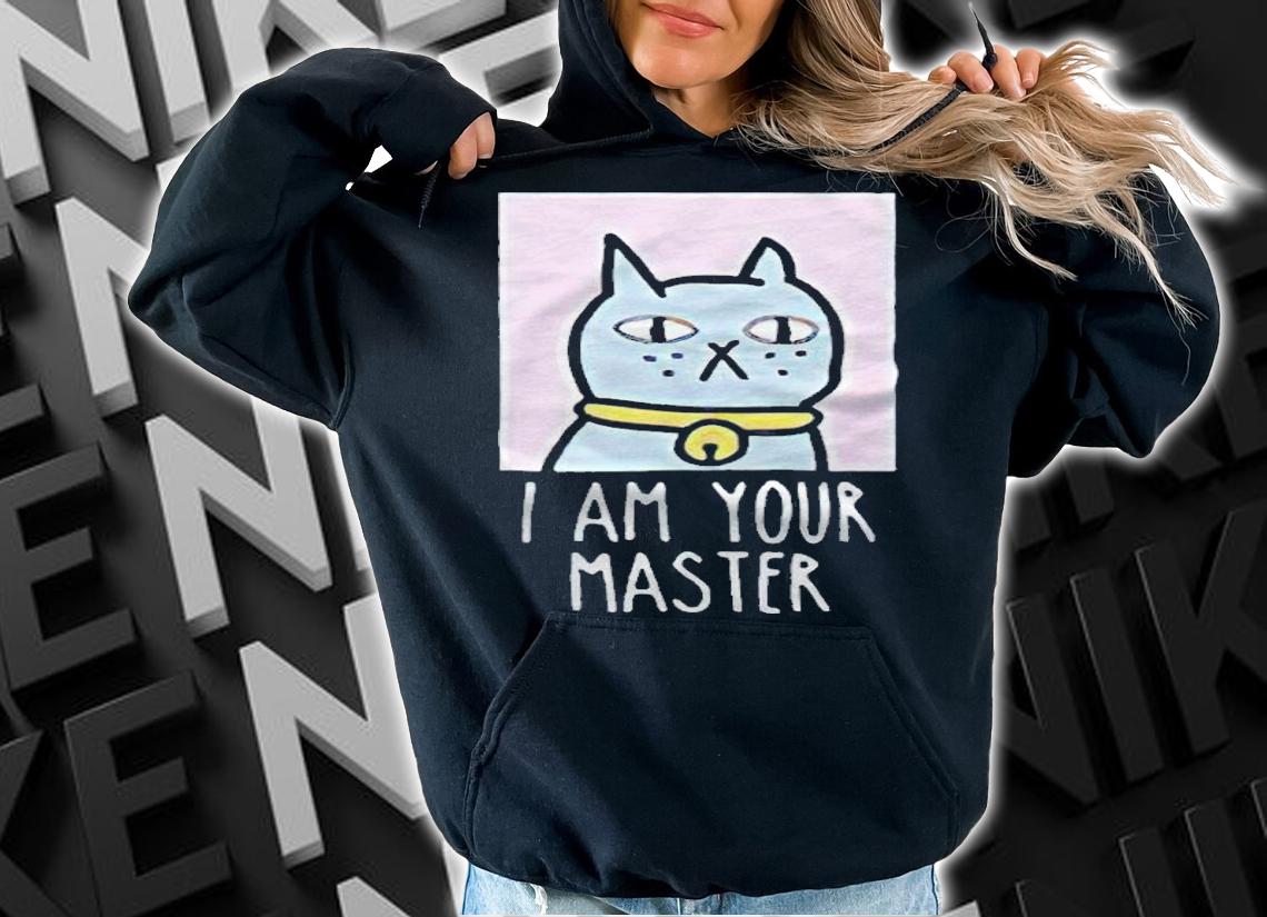 BTS Jin I am your master cat T-shirt t-shirt