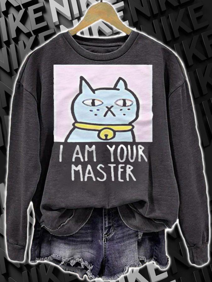 BTS Jin I am your master cat T-shirt t-shirt
