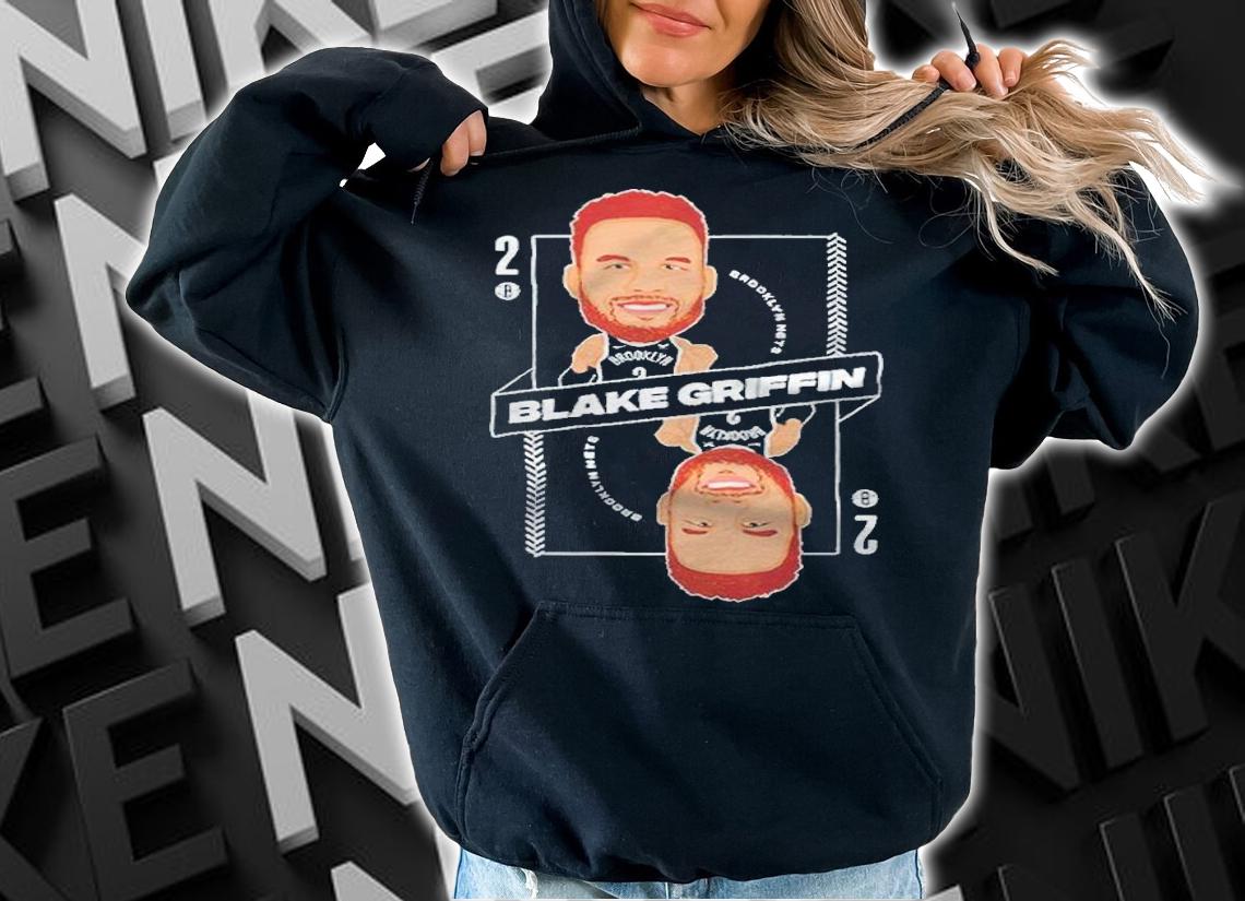 Blake Griffin Brooklyn Nets cartoon funny T-shirt t-shirt hoodie