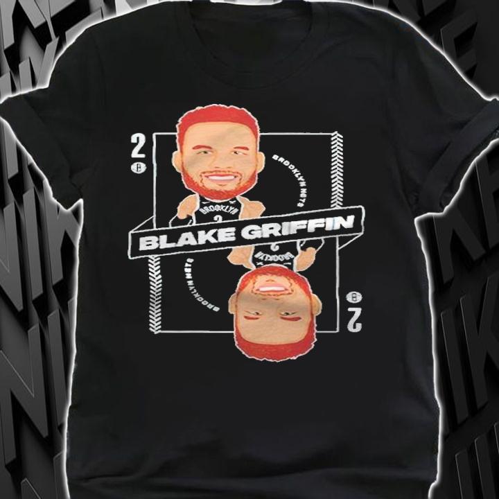 Blake Griffin Brooklyn Nets cartoon funny T-shirt t-shirt shirt