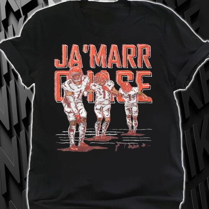 Ja'marr Chase signature shirt t-shirt shirt