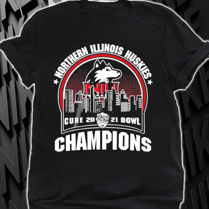 Northern Illinois Huskies Cure 2021 Bowl Champions Shirt t-shirt