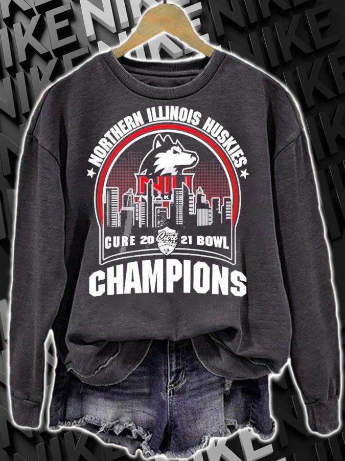 Northern Illinois Huskies Cure 2021 Bowl Champions Shirt t-shirt