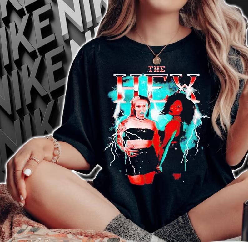 The Hex Allysin Kay and Marti Belle T-shirt t-shirt woman shirt