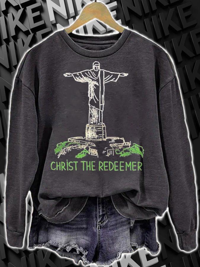Christ The Redeemer Tee Christian shirt t-shirt sweatshirt