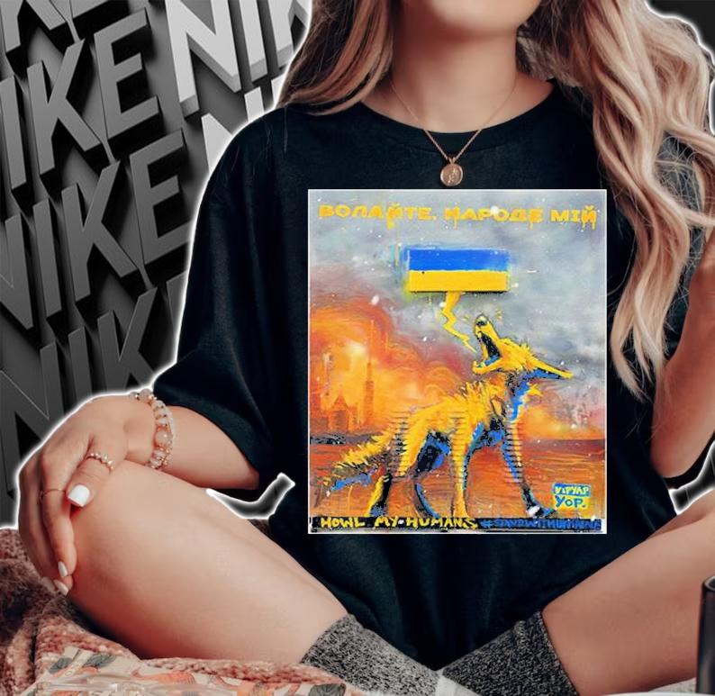 Creatures Of Colfax Stand With Ukraine T-Shirt t-shirt woman shirt