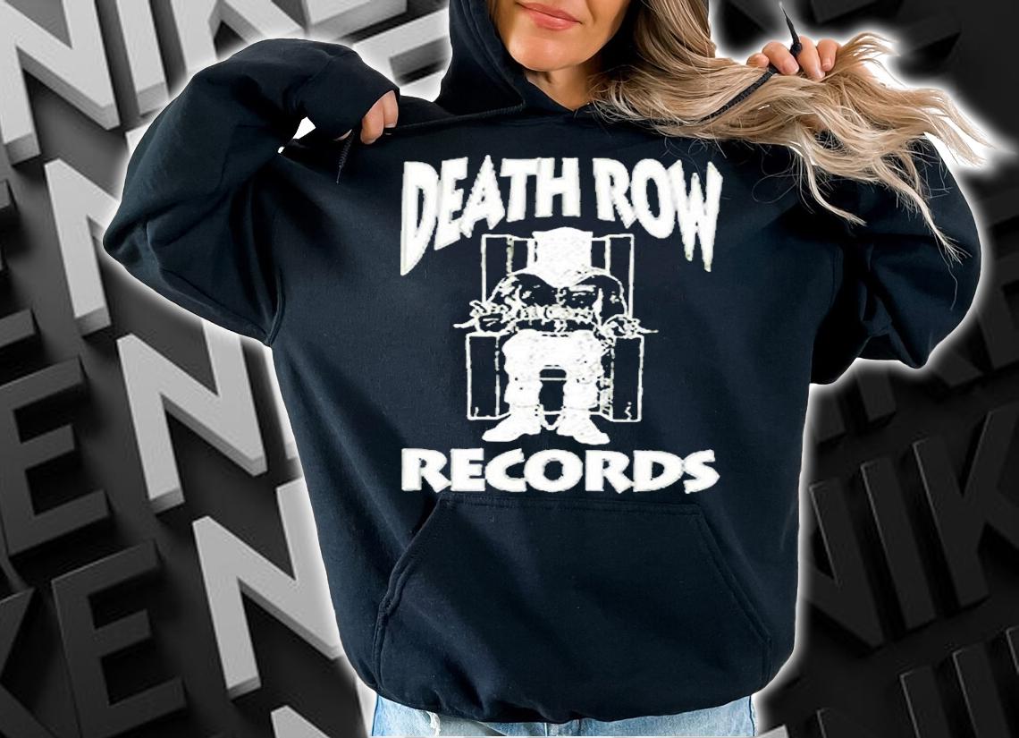Death Row Records White T-Shirt t-shirt