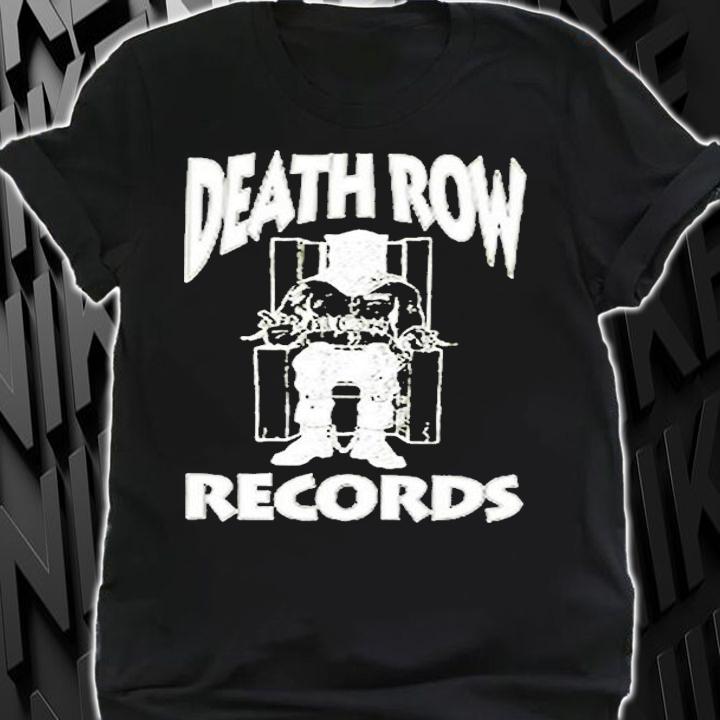 Death Row Records White T-Shirt t-shirt